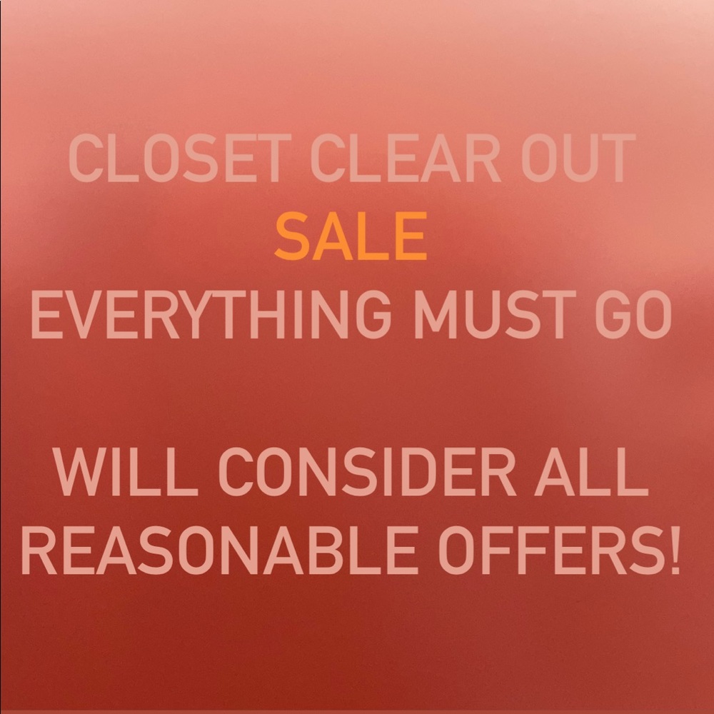 Closet Clear Out SALE ❤️